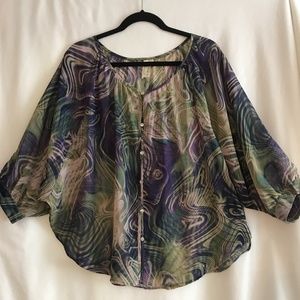 Chenault Petite Print Top
